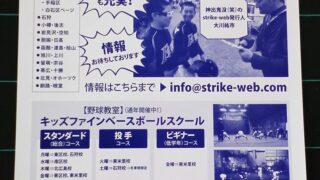 STRIKE－WEBのチラシ出来上がりました！ 