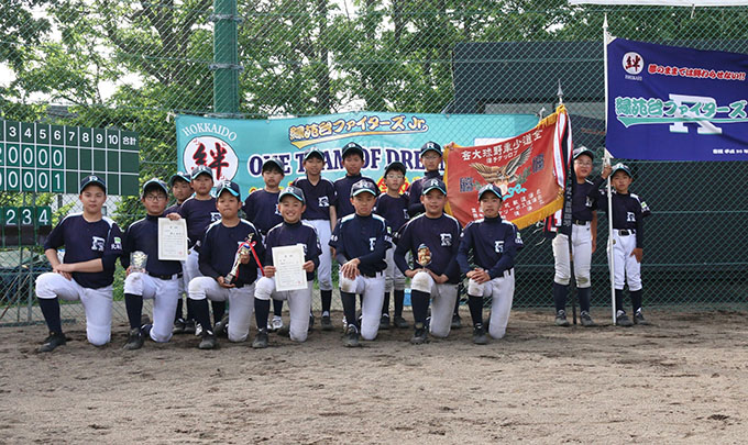 緑苑台ファイターズJr.マック代表掴む！準Ｖ野ファイ 