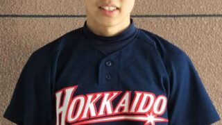 選手名鑑 ⑦掛田 遼星(上富良野中・野球部) 