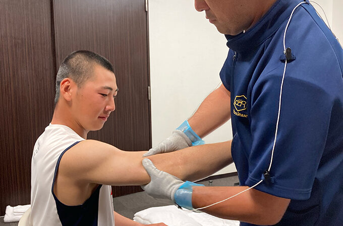 「野球肘・野球肩を守る秘密兵器ラクリスケア！！」 