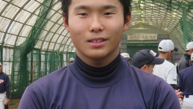 【動画付】道選抜・長坂選手に意気込みを聞いた！ 