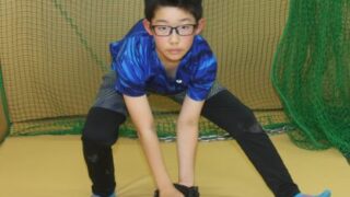 全国狙う－緑丘ホーマーズの若林君 