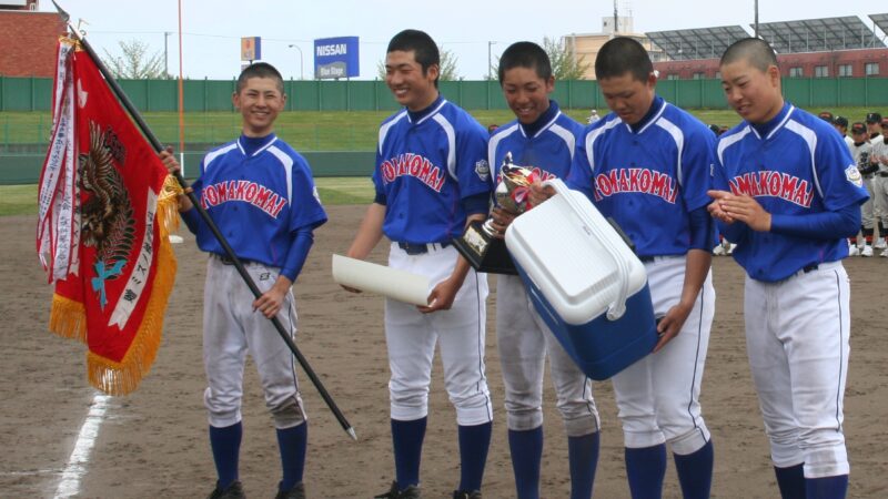 苫小牧シニア、結成21年目で初Ｖ 