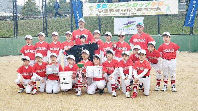 【速報】小３北海道選抜、堂々３位＜多賀グリーンカップ＞ 