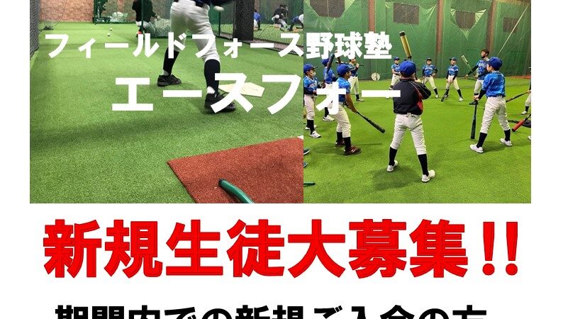 ボールパーク札幌ボールパーク旭川　エースフォー新規入会キャンペーンのご案内 