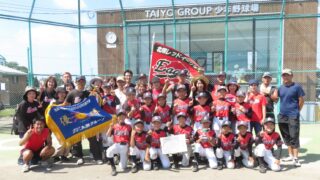 北陽レッドが初優勝　九回タイブレークで石山アトムズ下す 
