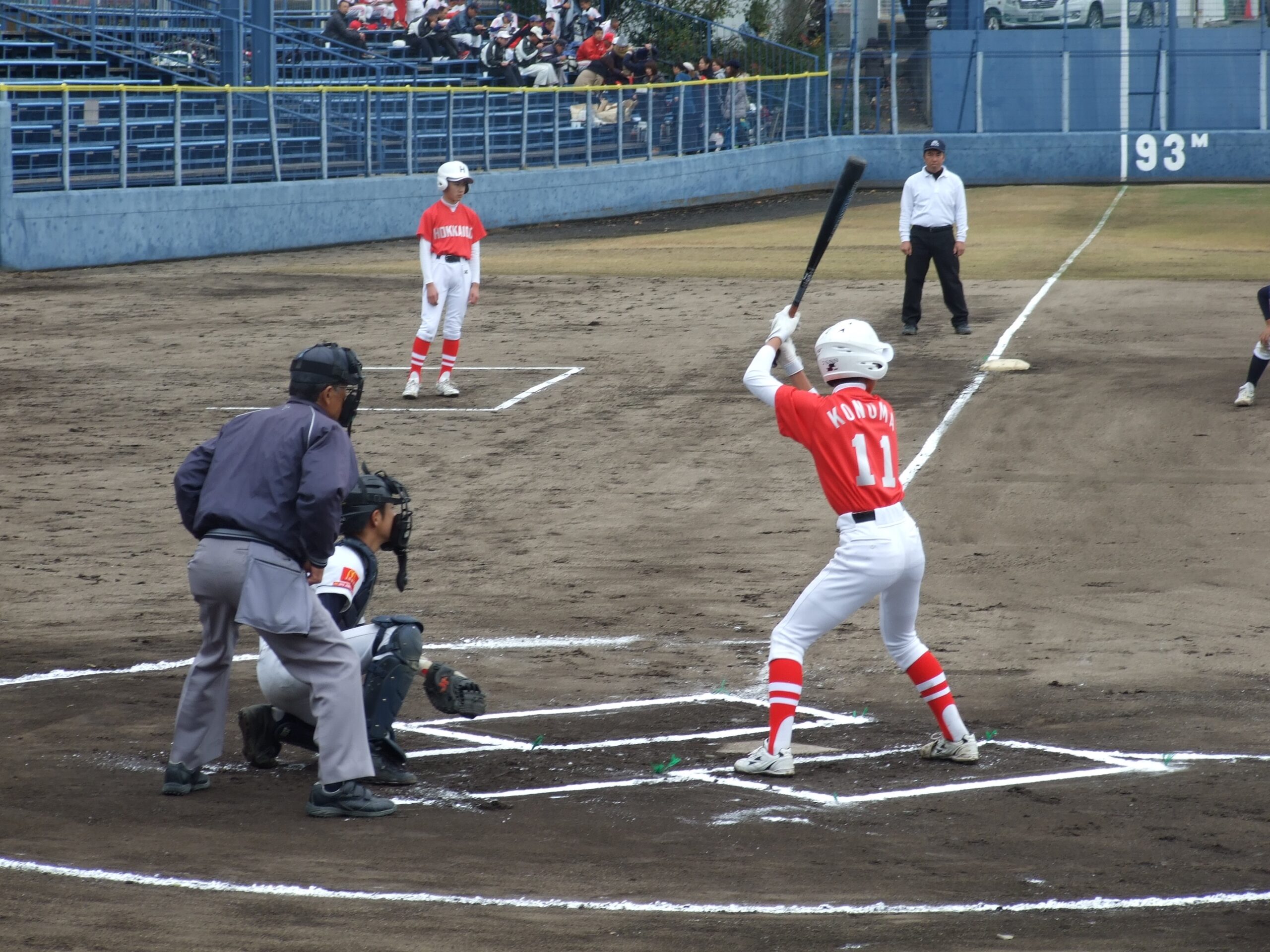 美原大会試合中の様子①