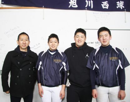 発行人、旭川市近文＜旭川西シニア＞に出没。 