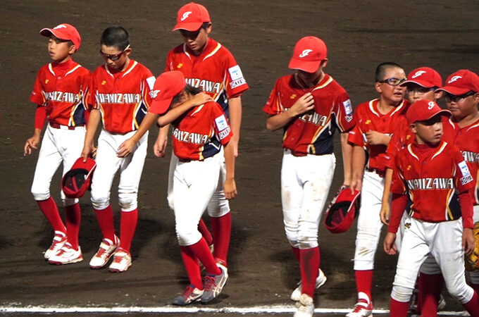 惜敗！岩見沢学童野球クラブ、逆転許し涙の2回戦敗退 