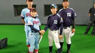 【速報】1回戦・東16丁目フリッパーズ（特別枠）×緑苑台ファイターズJr.（石狩） 