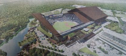 日本ハム新球場は三角屋根 