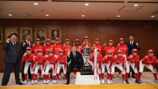 札幌選抜、淡路島大会へ向け札幌市長を表敬訪問 