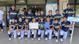 ＜スポ少全国＞深川ヤングスターズ、全国準優勝に輝く 
