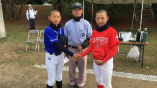 【速報】後志×札幌＜Bブロック・札幌・留萌・後志：東川町民運動公園野球場A＞ 