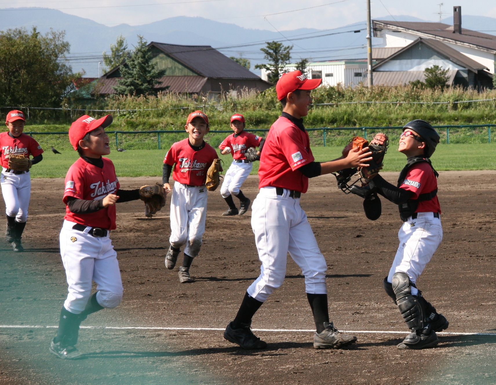 勝利の瞬間