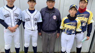 【29日速報】準々決勝・十勝・音更選抜×石狩選抜（清水球場②） 