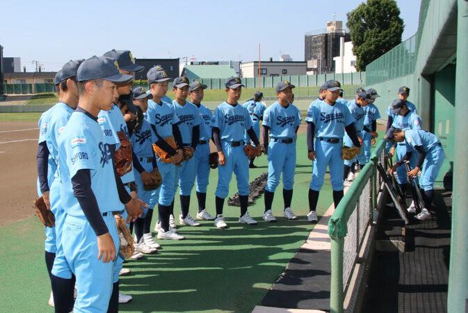 ＜札幌新琴似シニア＞高校合格おめでとう！ 