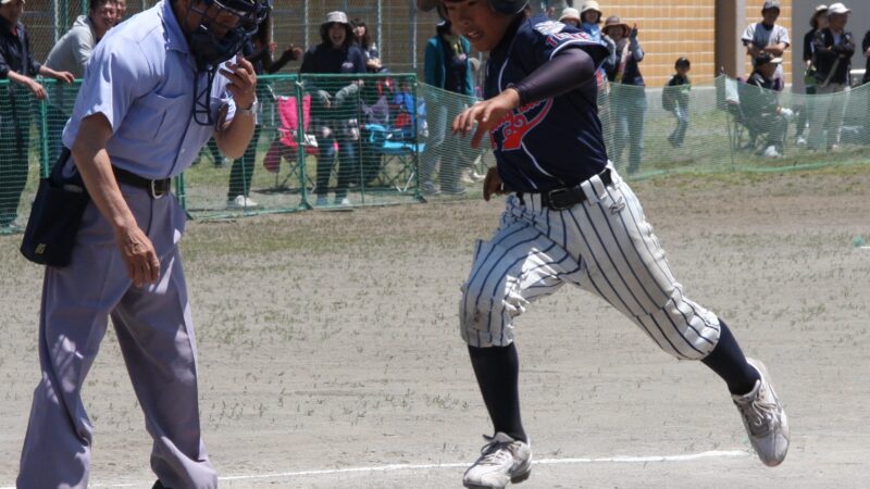 前田リトル粘り勝ち、北発寒下し2回戦へ 