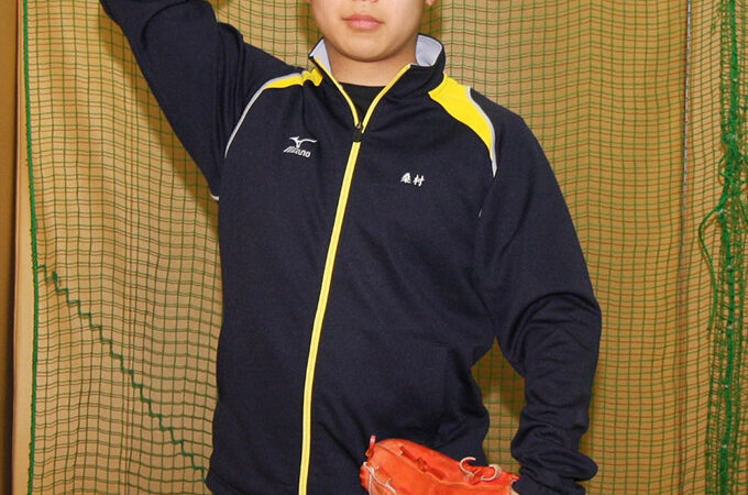 ひじ復活、今季にかける苫小牧工の桑村君 
