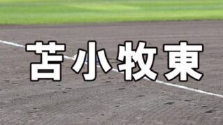 苫小牧東ベンチ入りメンバー＜2023夏＞ 