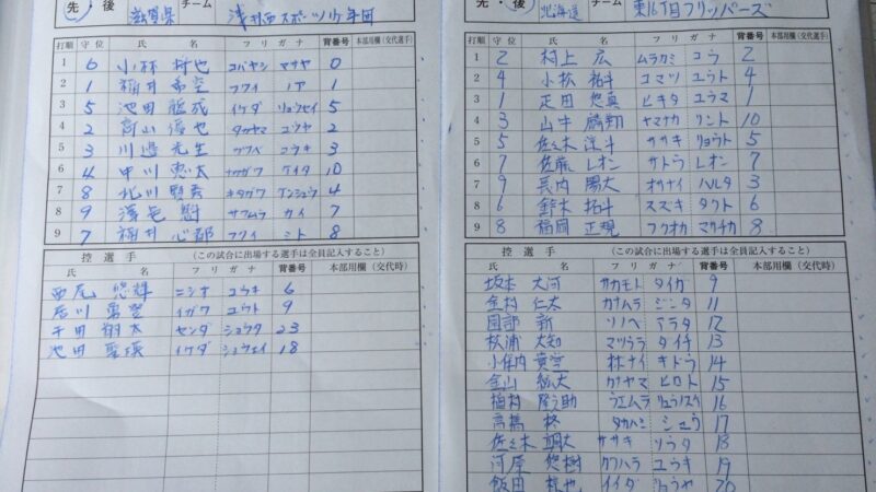 二回6点　東16丁目が大勝 
