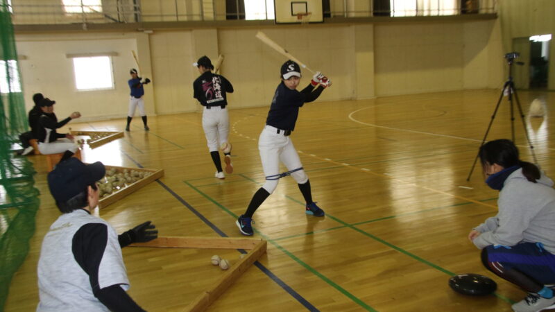【予告】24日、札幌新陽高校女子硬式野球部を取材した。 