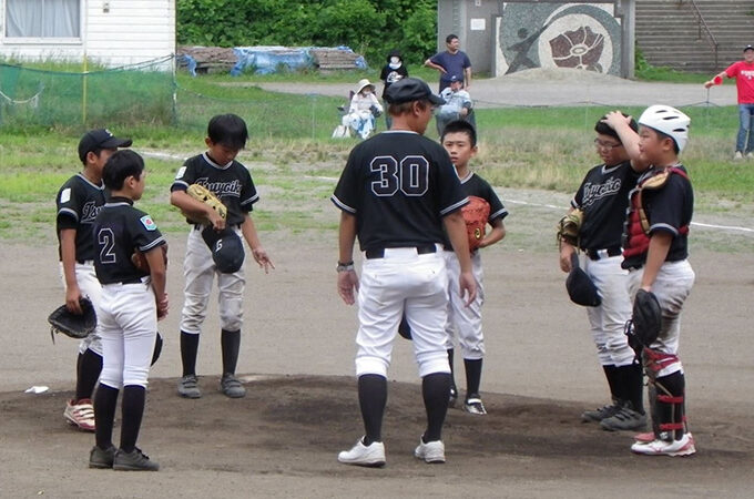 優勝は余市強い子野球スポーツ少年団 準Ｖ蘭越 