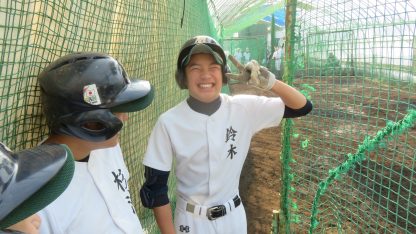 発行人、南区藤野＜札幌南シニア＞に出没。 