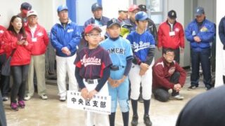 【記録】札幌選抜＜4日、太陽球場Ｃ＞ 