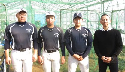 発行人、南区駒岡＜札幌真駒内シニア＞に出没。 