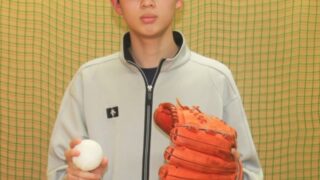 復帰の後は全国！栄町中の佐々木君 