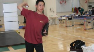 目標はすべて全道出場！白石高・藤田君 