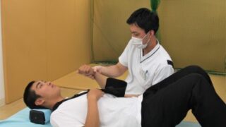 全道初出場を胸に、札稲雲高の田中君 