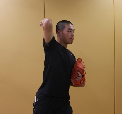 オフ充電、来季にかける札龍谷の堤君 