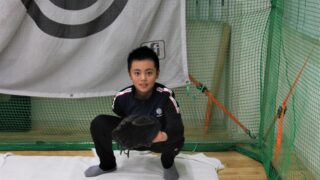 鍛えて中学野球へ！小野幌ライオンズ藤原君 