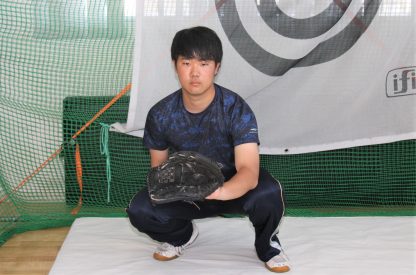 迷いなく全道出場を、北広島高の松本君 