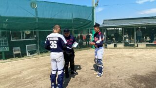 日高シニア、VS貝塚シニア＜練習試合＞ 