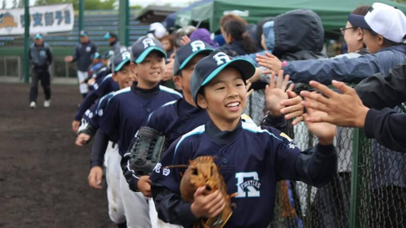 緑苑台ファイターズJr.、札幌ドーム4年ぶり4度目出場 
