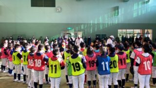 ちびっこ３年生９０人が挑戦！＜多賀グリーンカップ＞ 