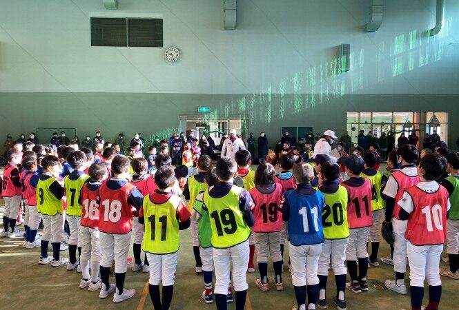 ちびっこ３年生９０人が挑戦！＜多賀グリーンカップ＞ 