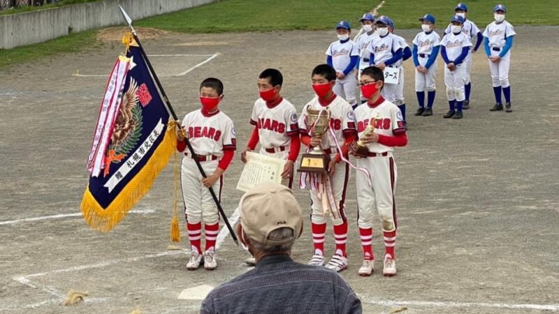 【代表】優勝屯田ベアーズ、準V新川＜ホクレン旗・太陽旗＞ 