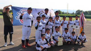 優勝は東川大雪野球少年団 準Ｖ名寄南 