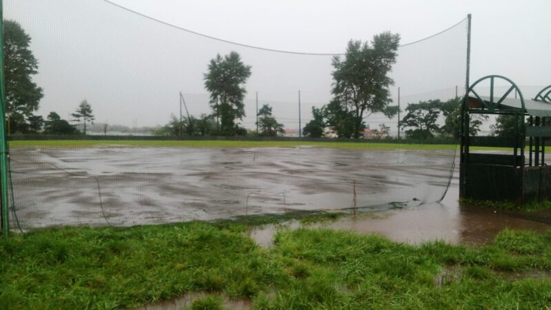 15日、雨につき 