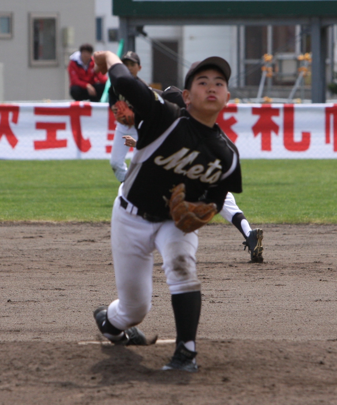 中島投手(優秀選手賞)