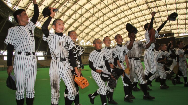 【速報】1回戦・網走つくしマスターズ(網走)VS西の里カープJr.(千歳) 