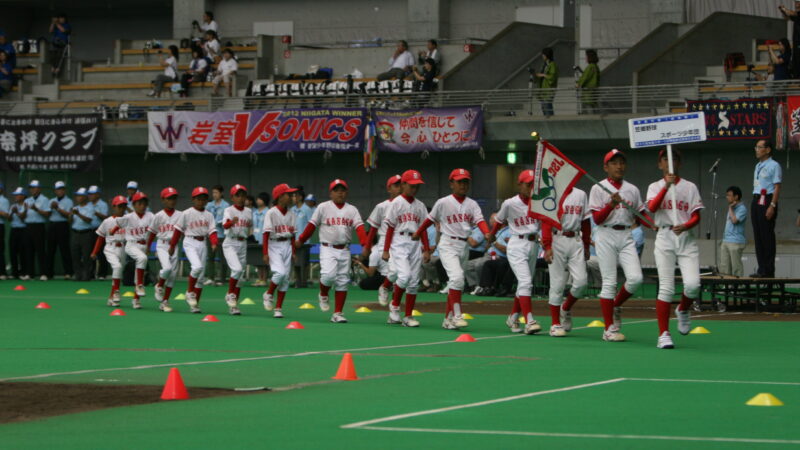 スポ少全国の主役たち（笠郷野球スポーツ少年団） 
