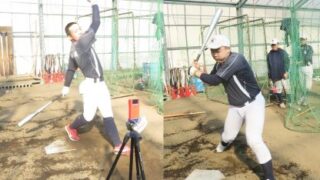 【動画付】スイングスピードに挑戦＜札幌真駒内リトルシニア編＞ 