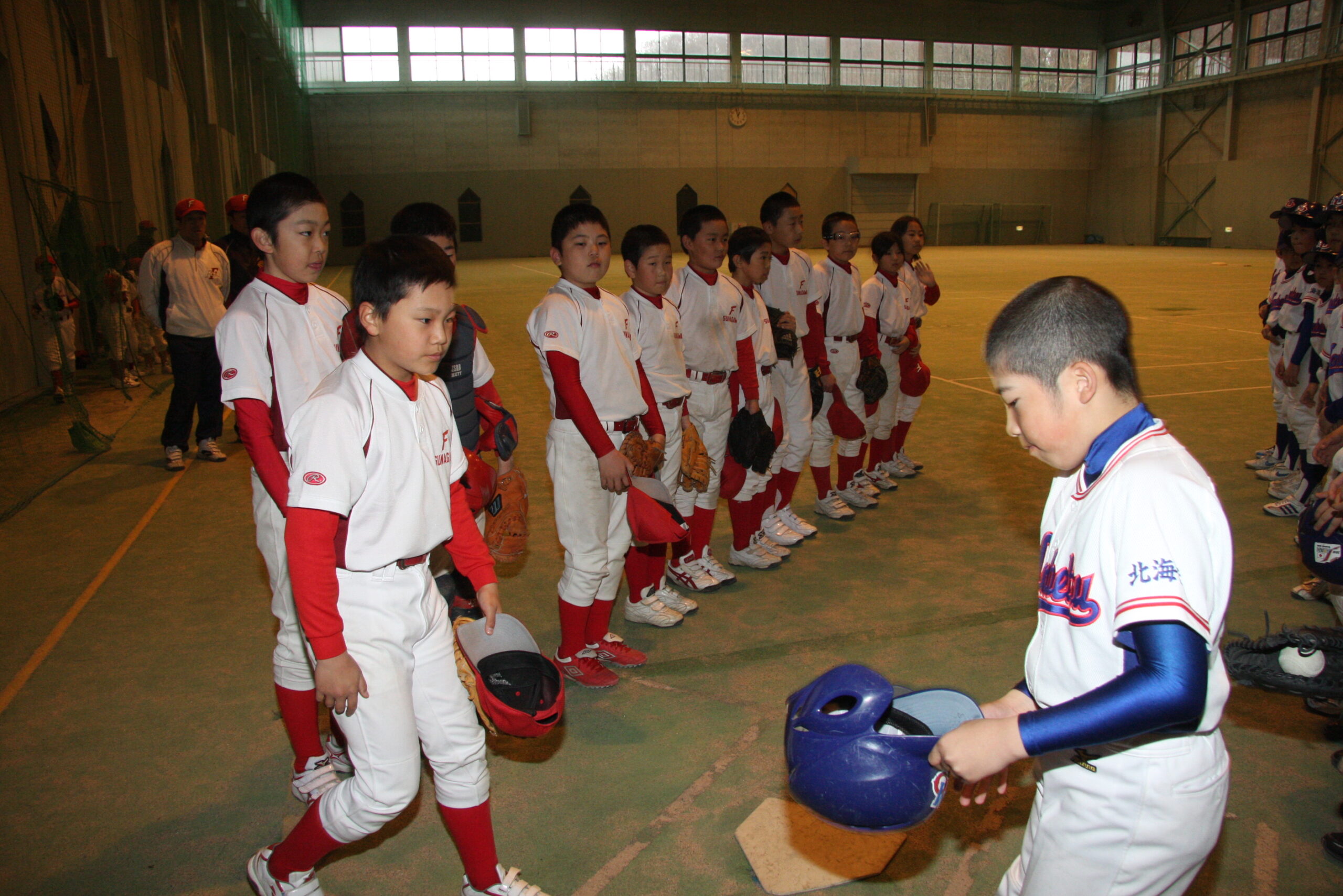 砂川VS紋別:あいさつ