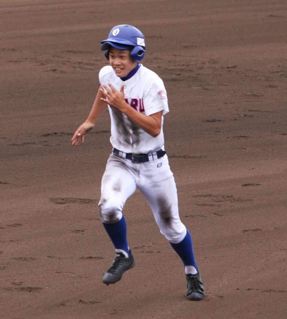 侍ジャパンU-15に選出されT柴田選手(小樽シニア)