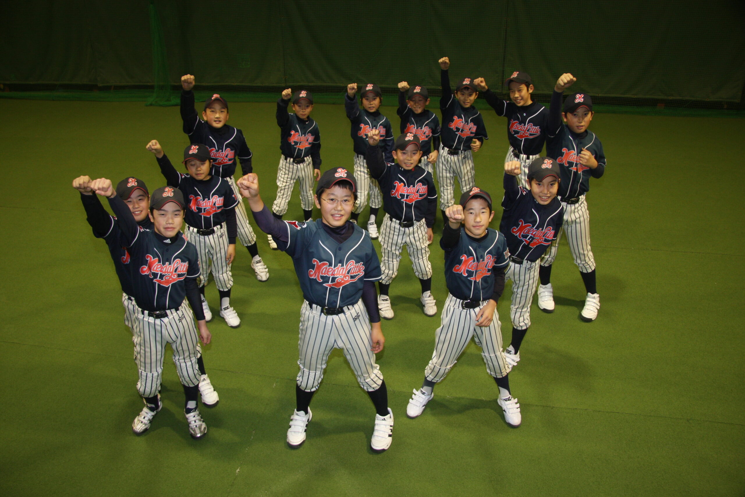 札幌市・前田リトルの選手たち